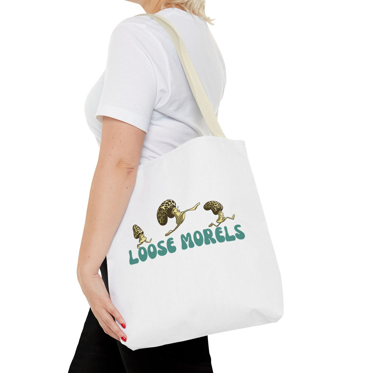 "Loose Morels" Tote Bag