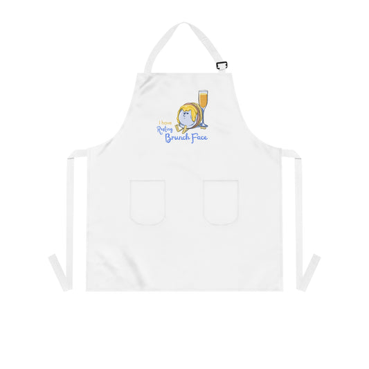 "I Have Resting Brunch Face" Apron with Pockets