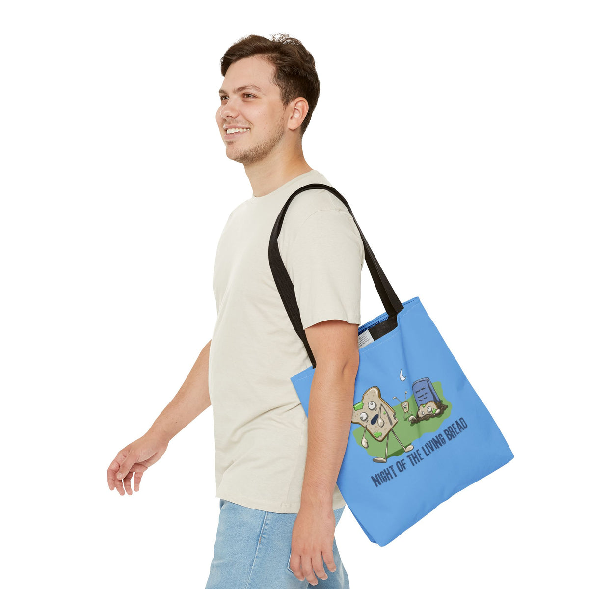 "Night of the Living Bread" Tote Bag
