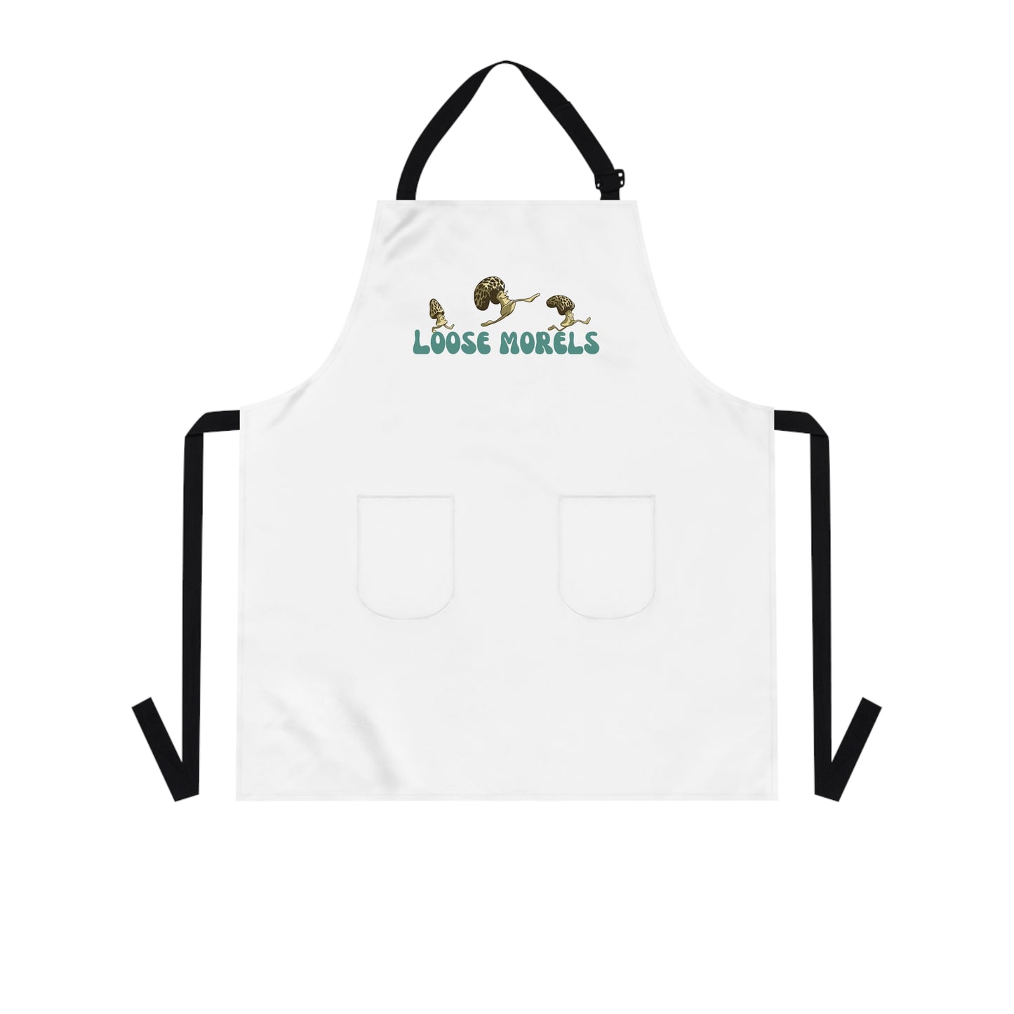 "Loose Morels"  Apron with Pockets