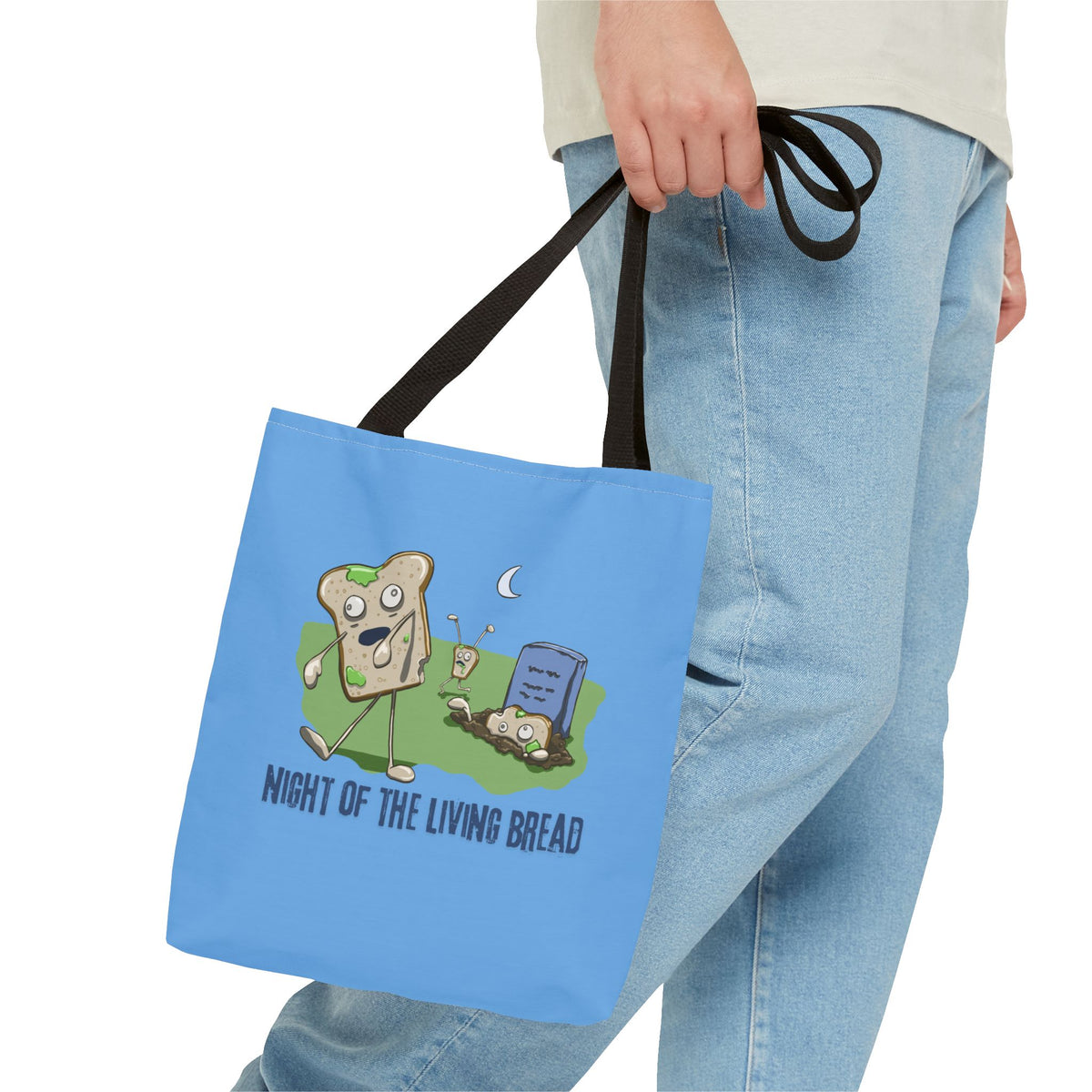 "Night of the Living Bread" Tote Bag