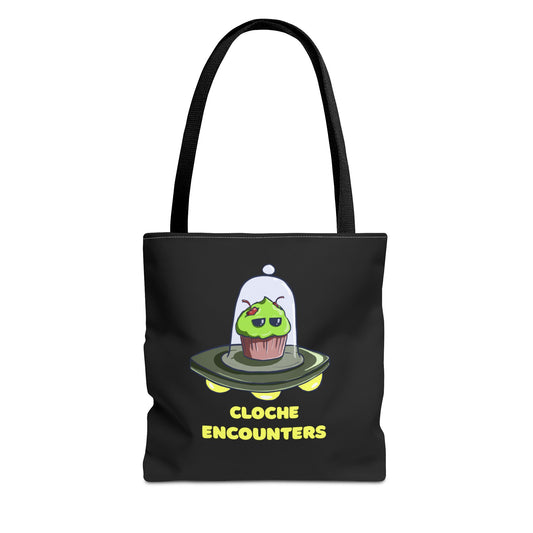 "Cloche Encounters" Tote Bag