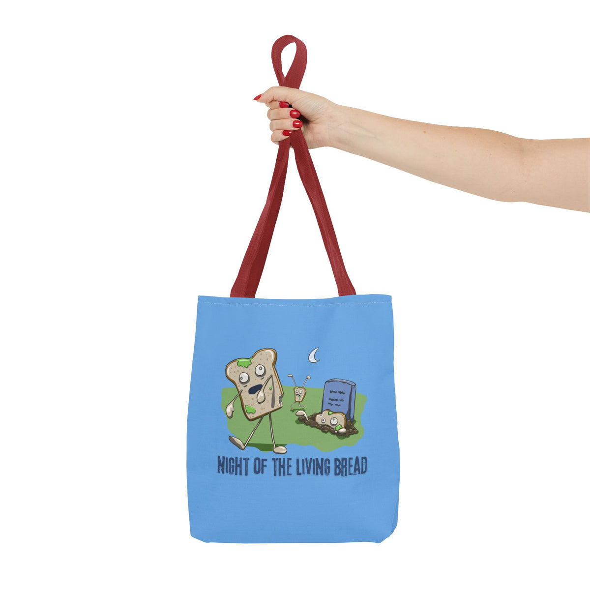 "Night of the Living Bread" Tote Bag