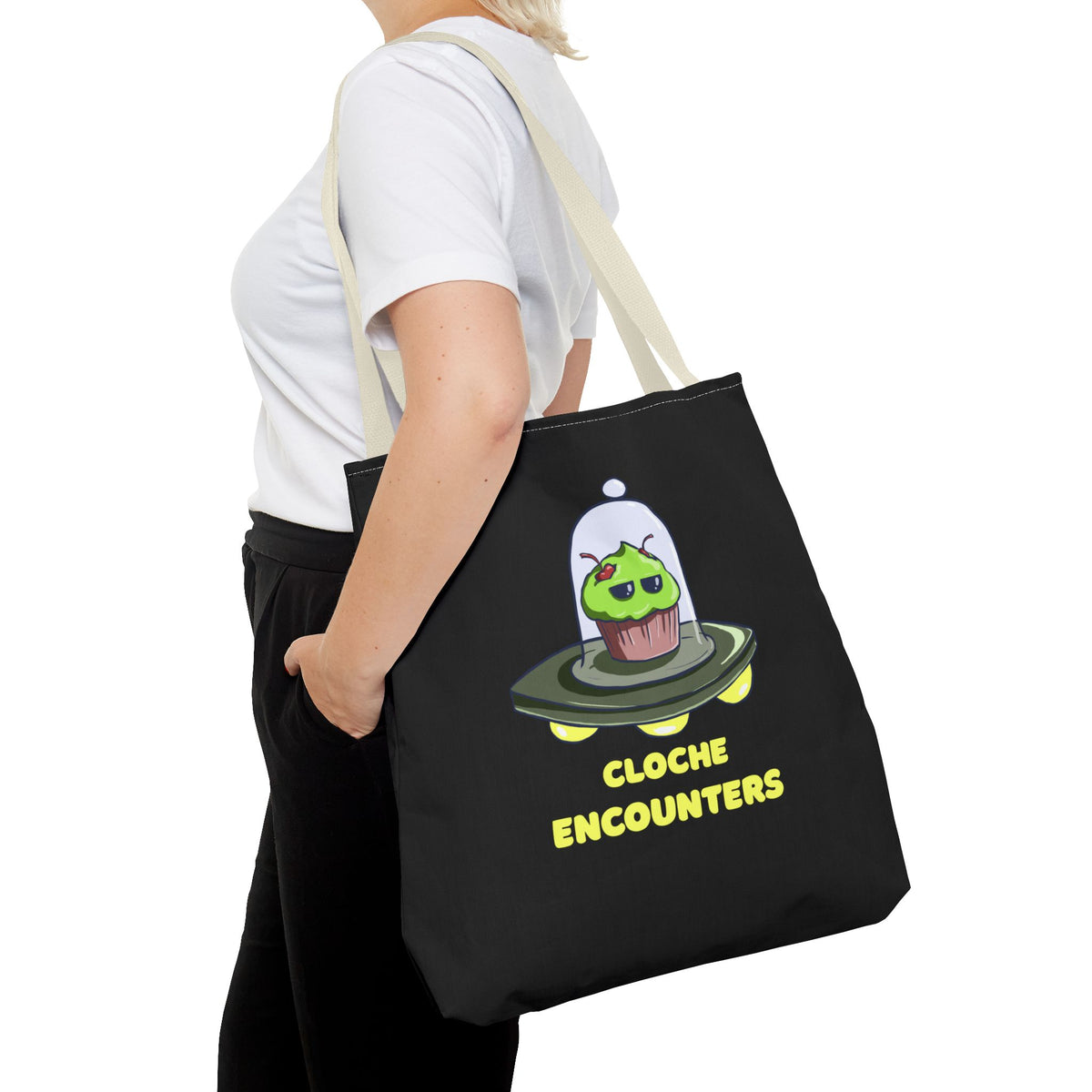 "Cloche Encounters" Tote Bag