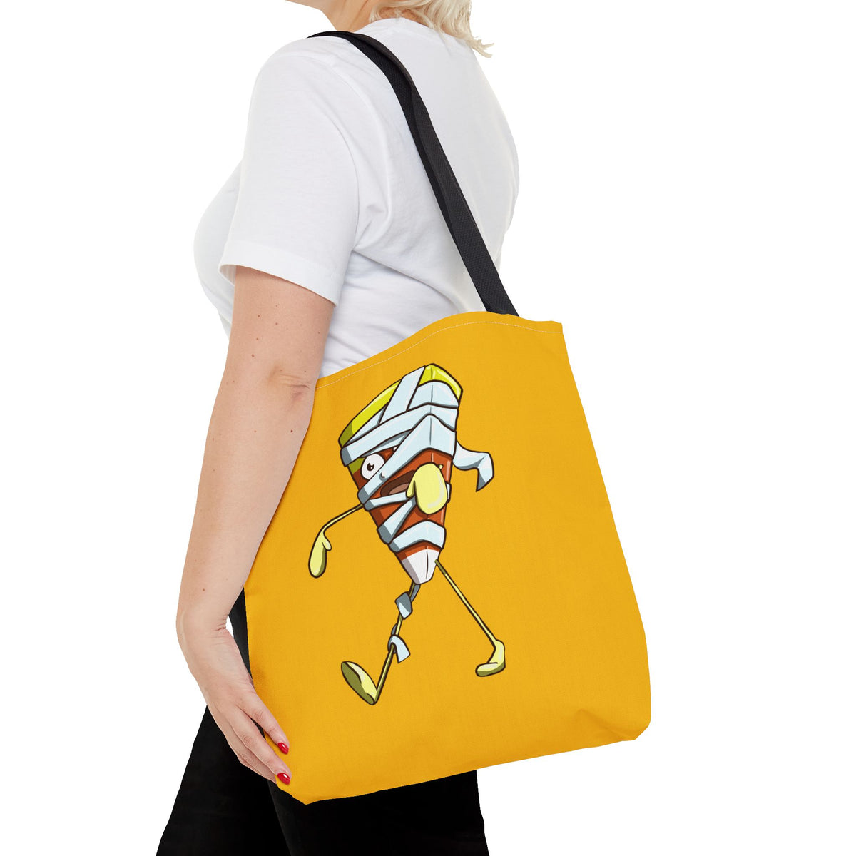 Mummy Candy Corn Tote