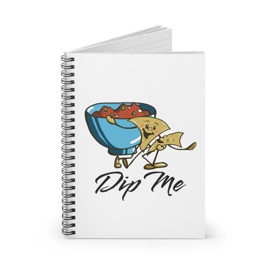 Dip Me Dancing Chips Spiral Journal