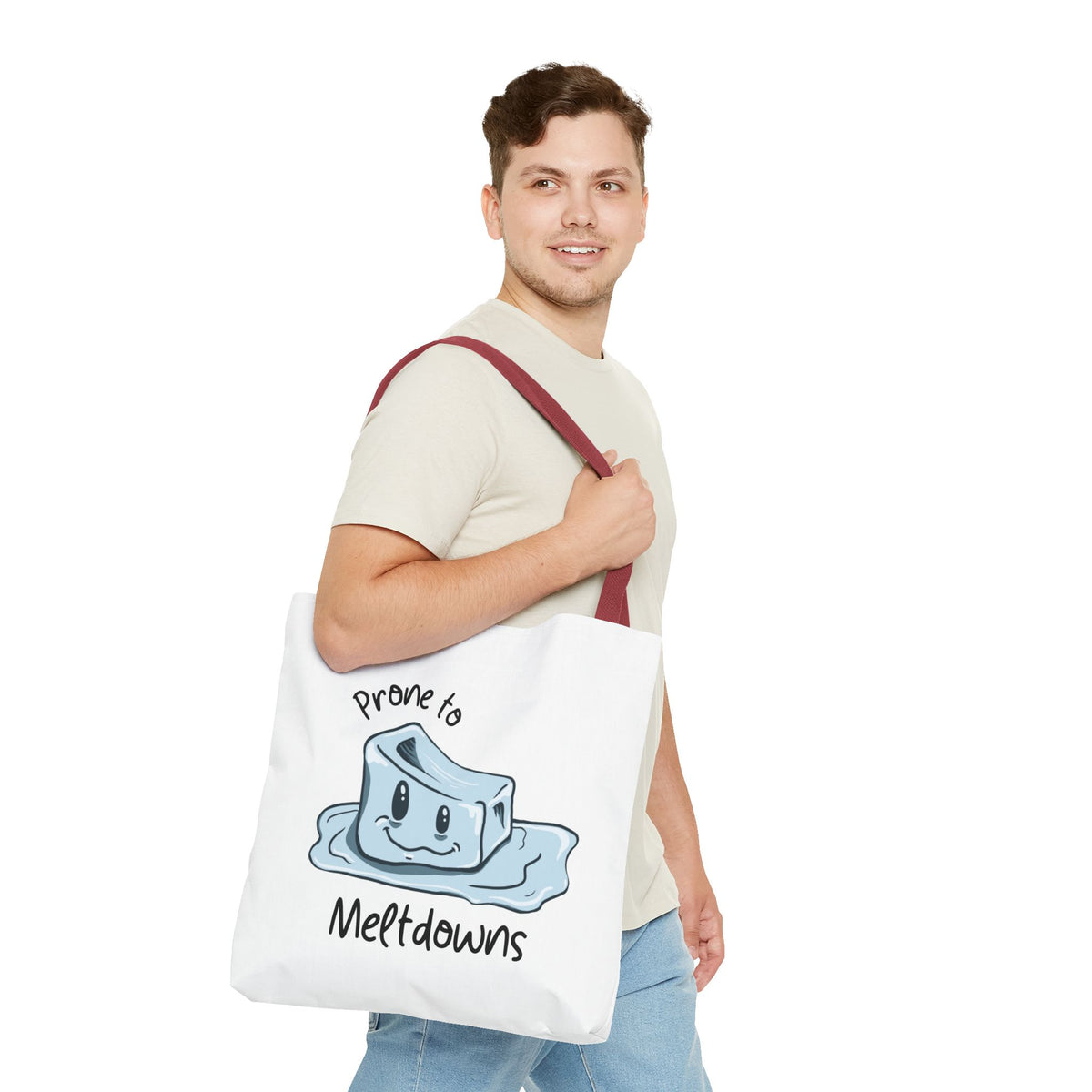"Prone to Meltdowns" Tote Bag