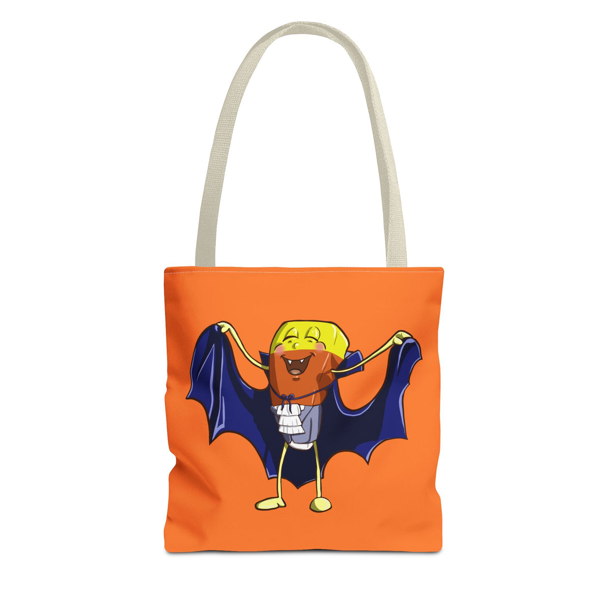 "Candy Corn Dracula" Tote Bag
