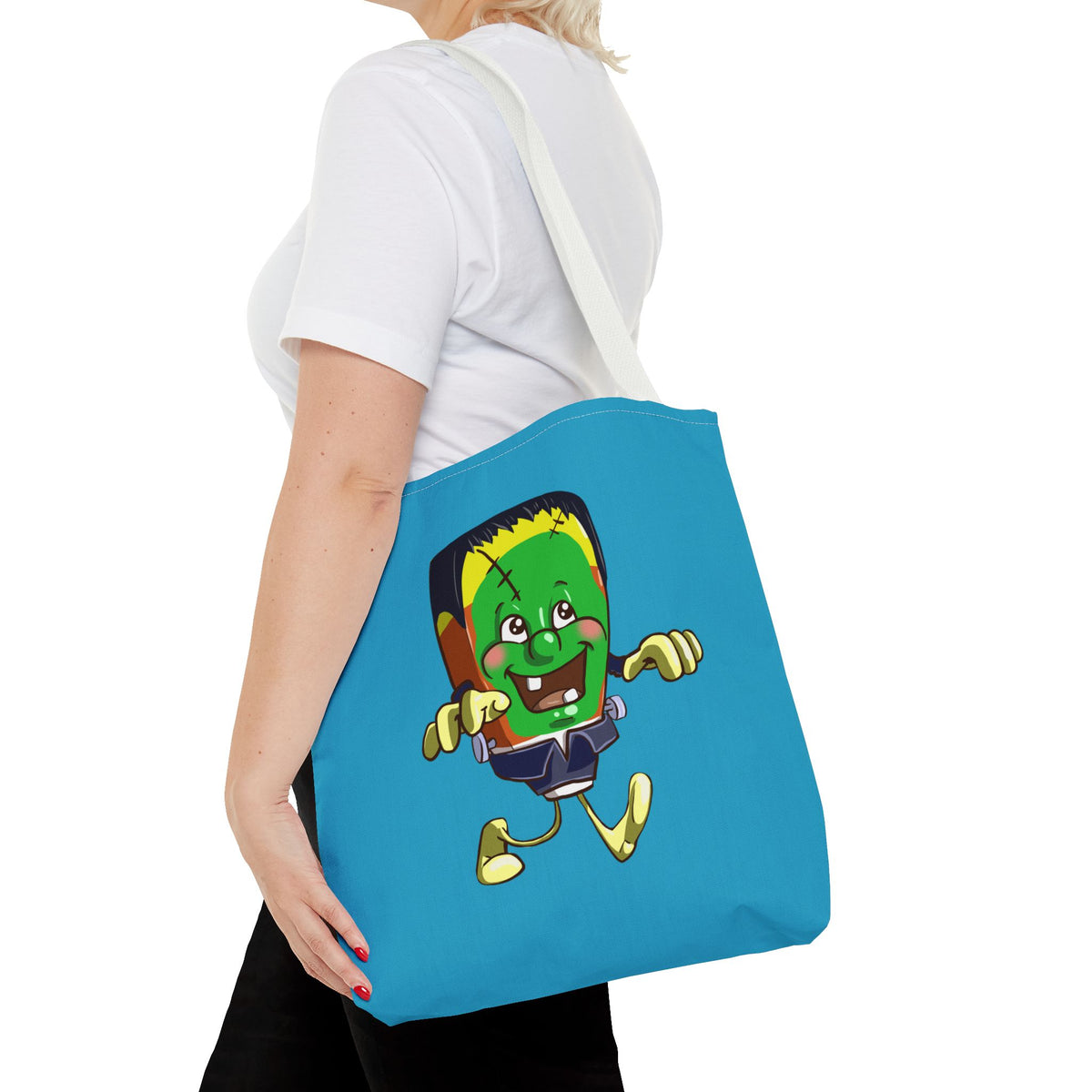 Frankenstein's Monster Candy Corn Tote