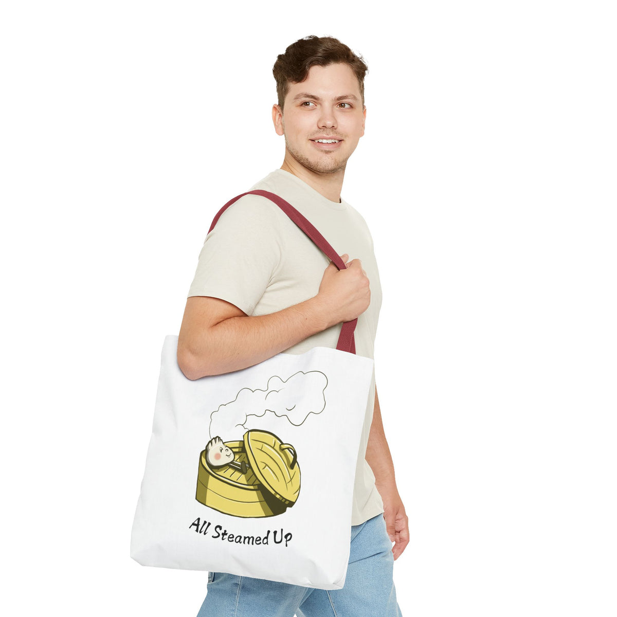"All Steamed Up" Tote Bag