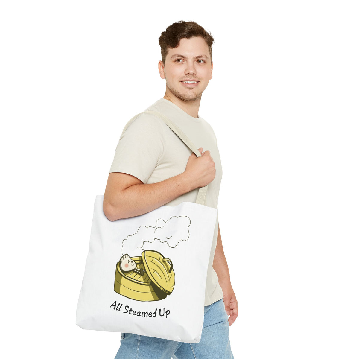 "All Steamed Up" Tote Bag