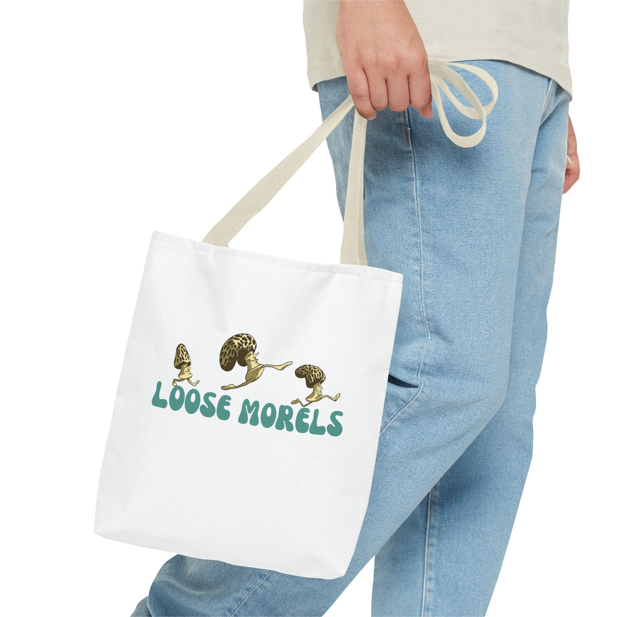 "Loose Morels" Tote Bag