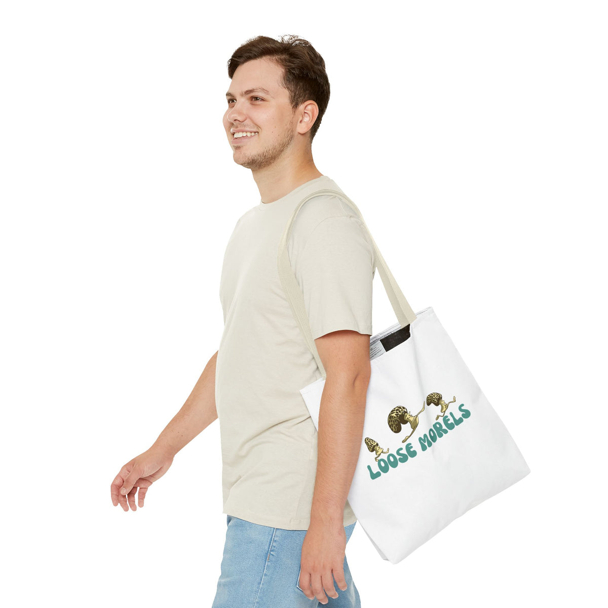 "Loose Morels" Tote Bag