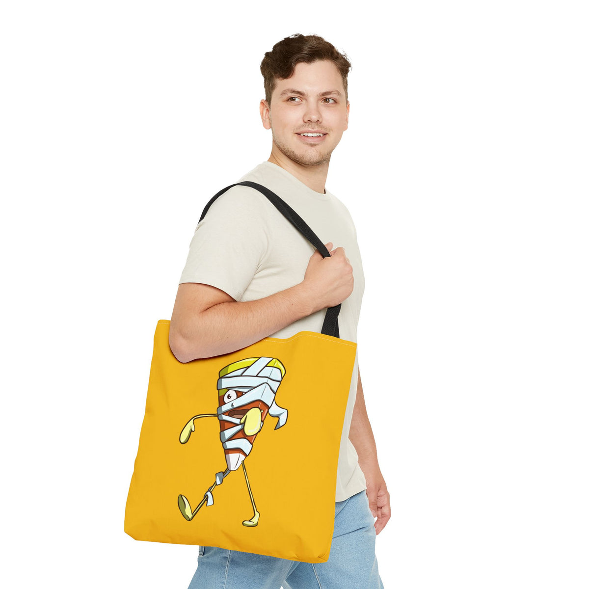 Mummy Candy Corn Tote