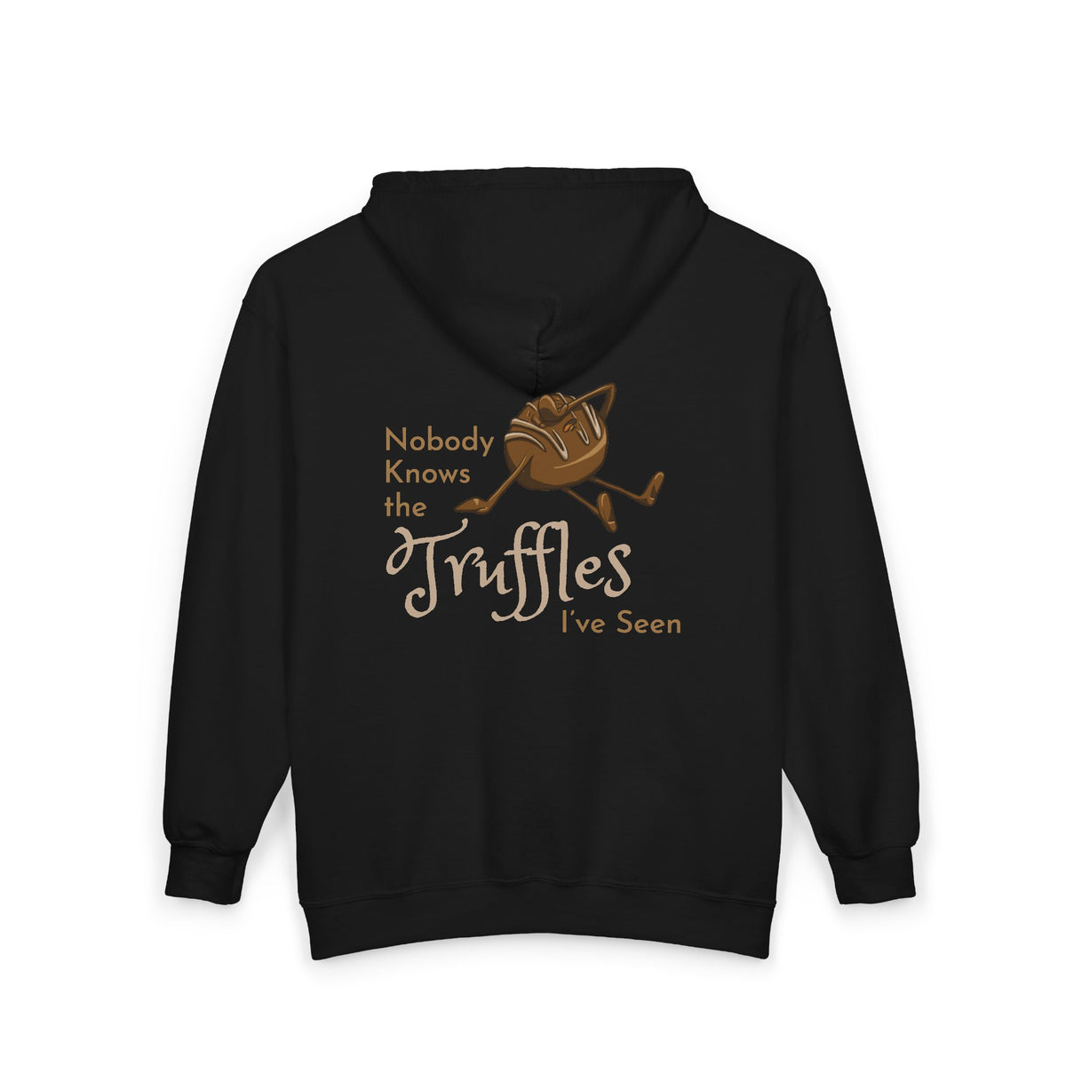 "Nobody Knows the Truffles I've Seen" Unisex Heavy Blend™ Full Zip Hooded Sweatshirt