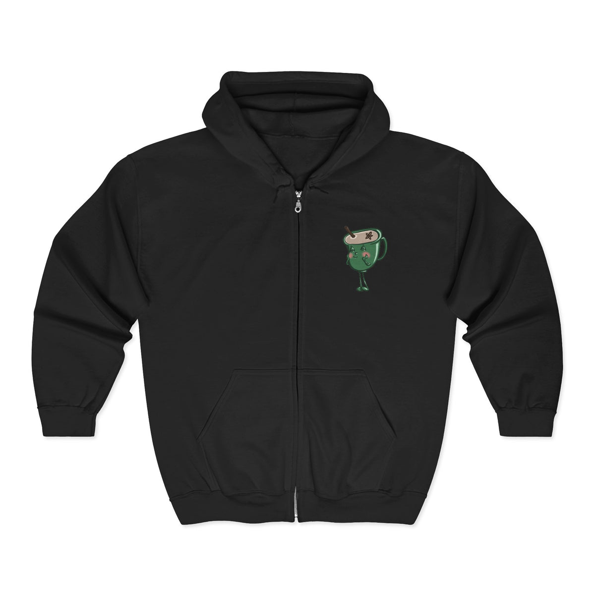 "Feeling Chai" Unisex Heavy Blend™ Full Zip Hooded Sweatshirt