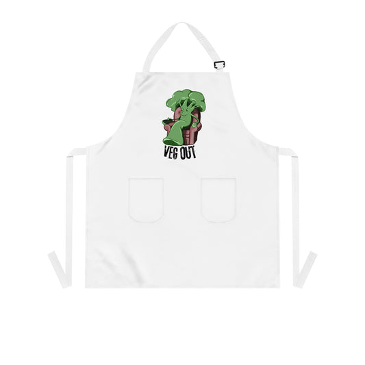 "Veg Out" Apron with Pockets