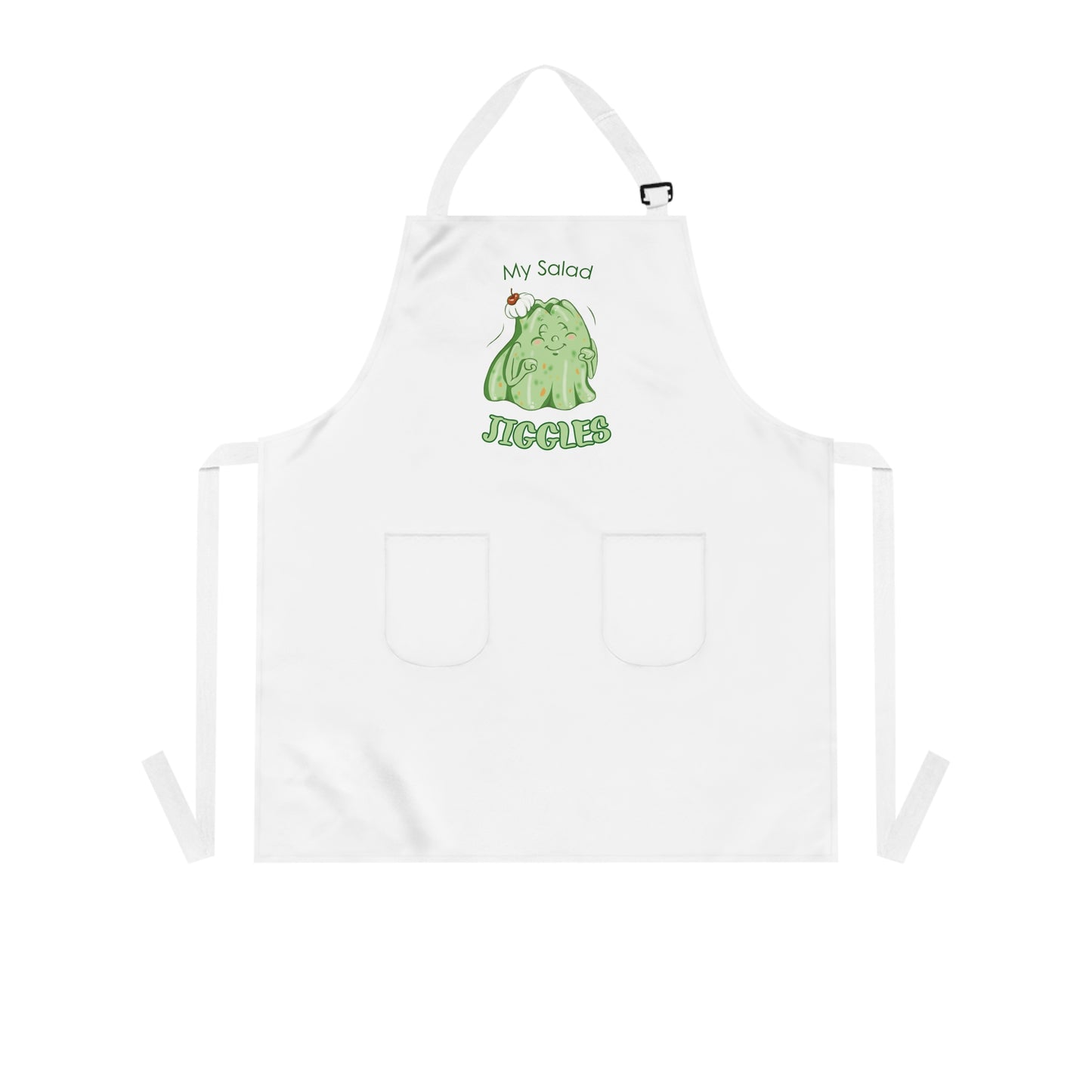 "My Salad Jiggles" Apron With Pockets