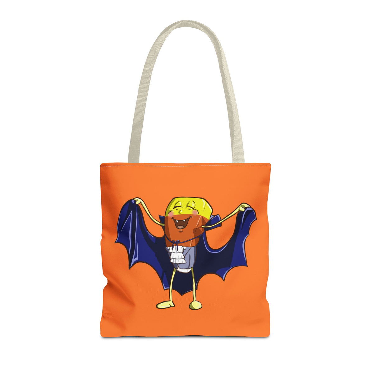 "Candy Corn Dracula" Tote Bag