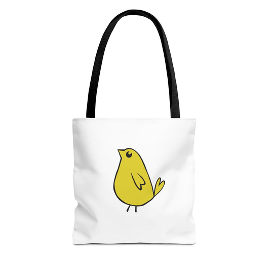 Rare Bird Tote Bag - Original Yellow Bird Design