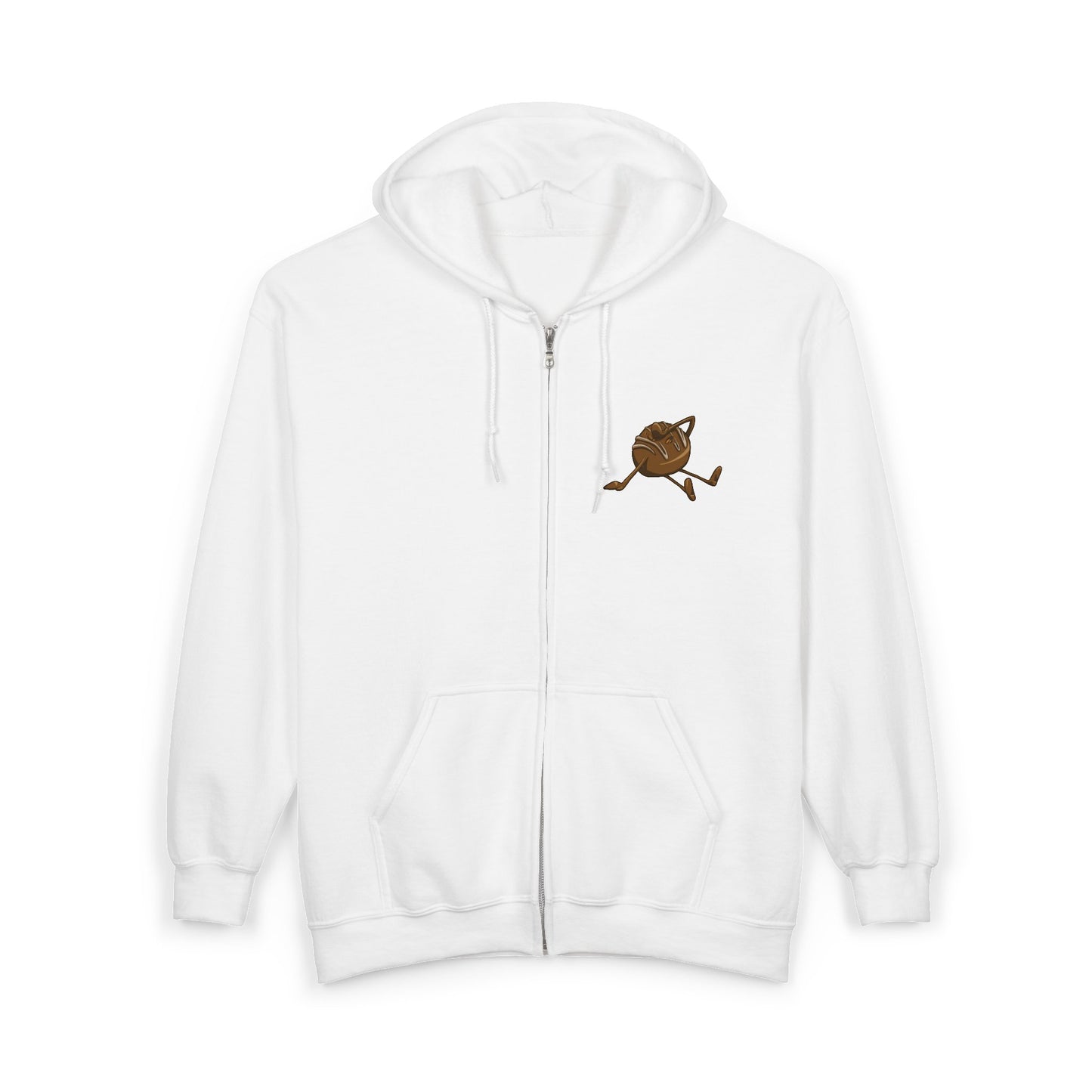 "Nobody Knows the Truffles I've Seen" Unisex Heavy Blend™ Full Zip Hooded Sweatshirt