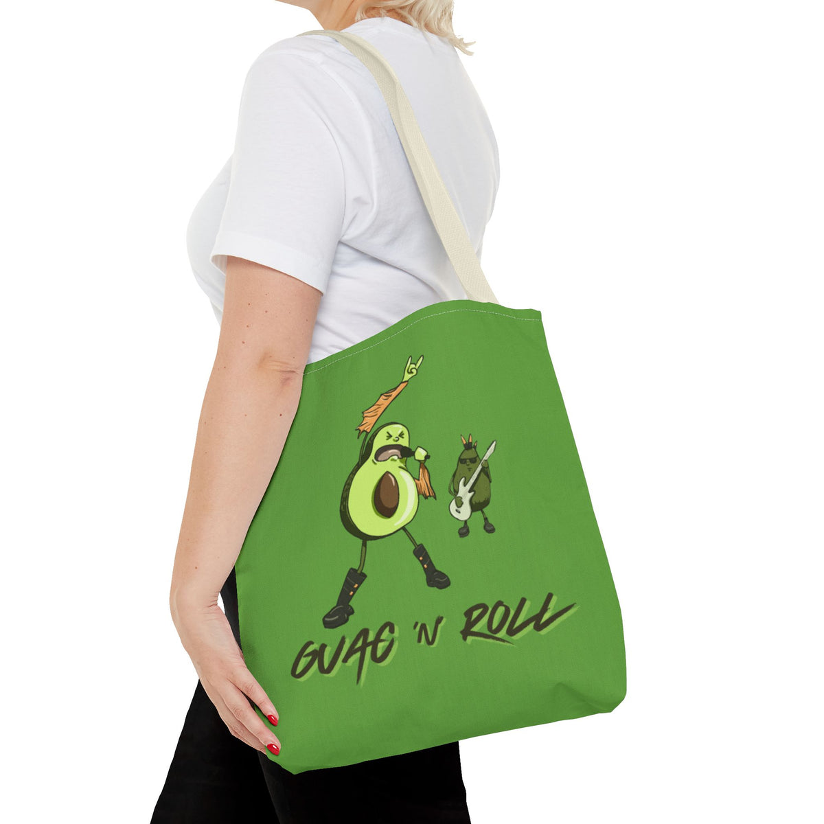 "Guac 'N' Roll" Tote Bag