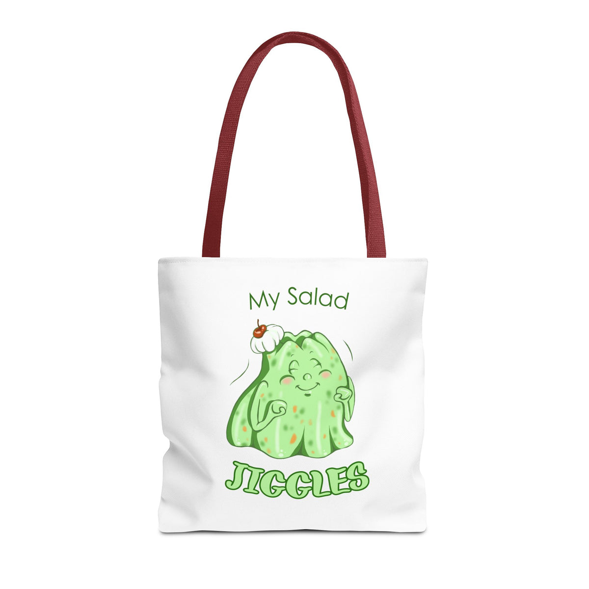 "My Salad Jiggles" Tote Bag