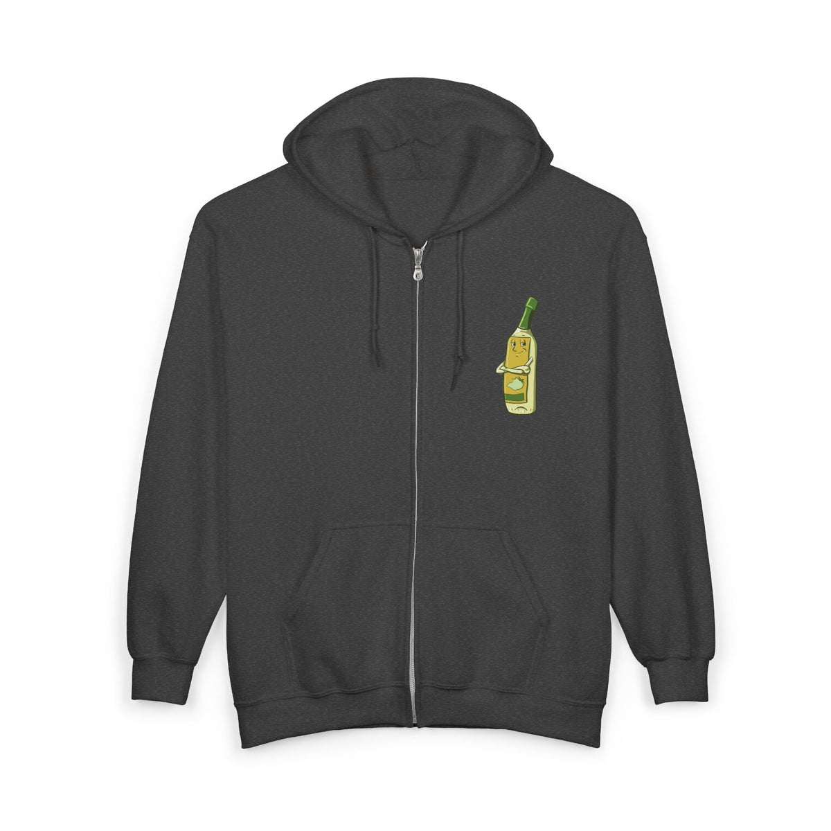"I've Been Around the Blanc" Unisex Heavy Blend™ Full Zip Hooded Sweatshirt