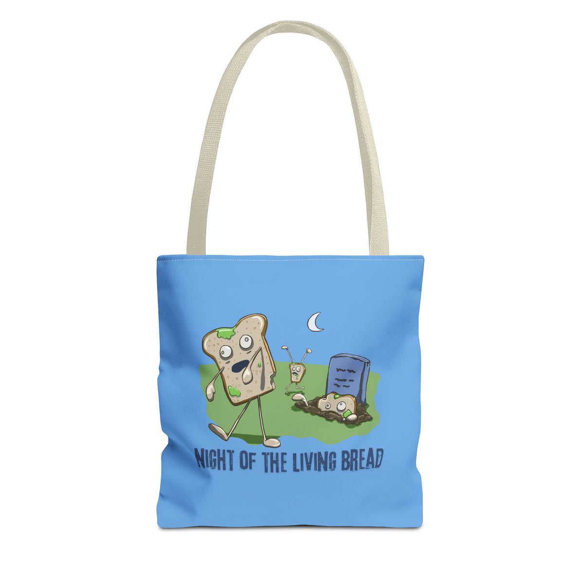 "Night of the Living Bread" Tote Bag