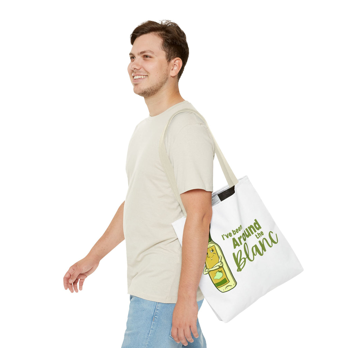 "I've Been Around the Blanc" Tote Bag