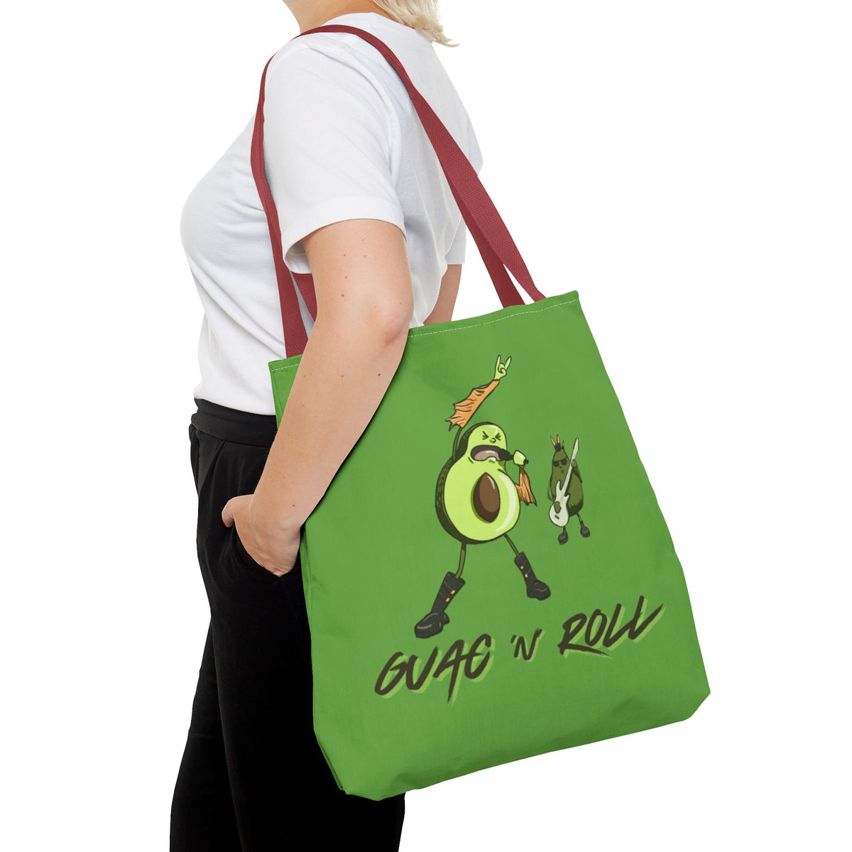 "Guac 'N' Roll" Tote Bag