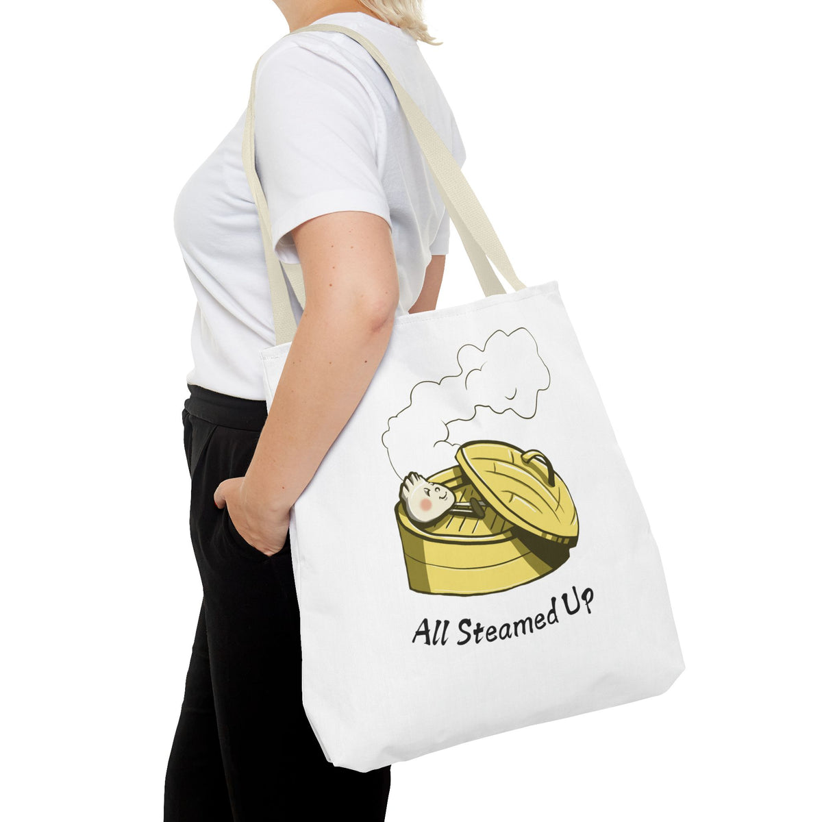"All Steamed Up" Tote Bag