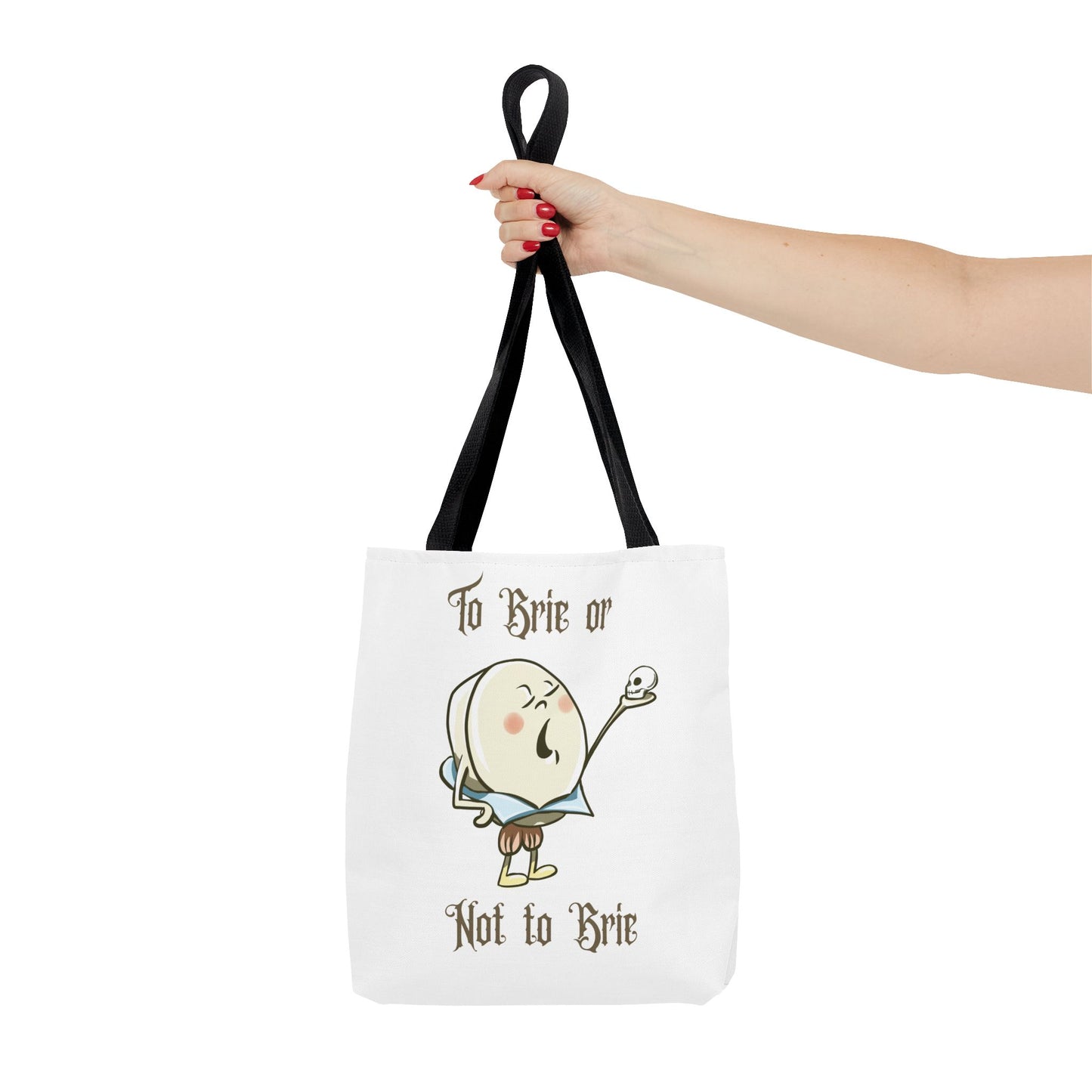 "To Brie or Not to Brie" Tote Bag
