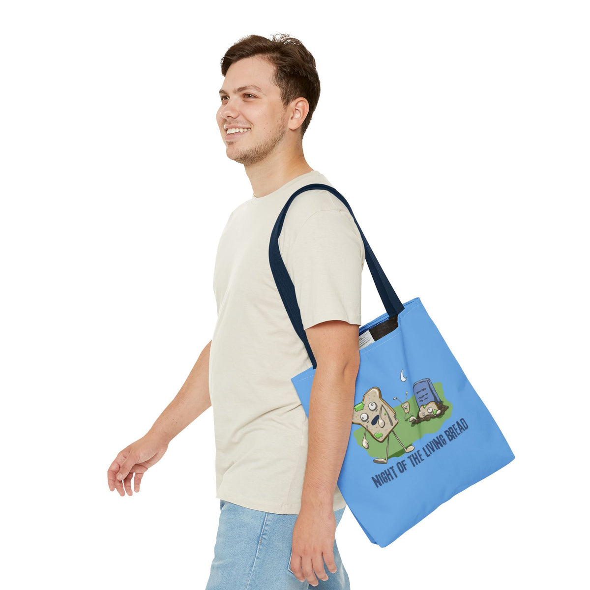 "Night of the Living Bread" Tote Bag