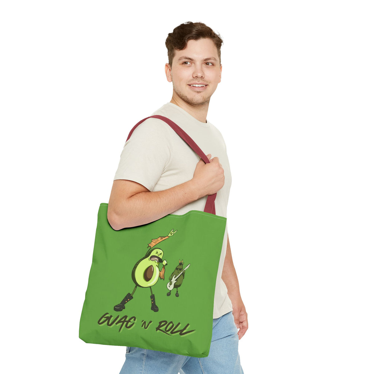 "Guac 'N' Roll" Tote Bag