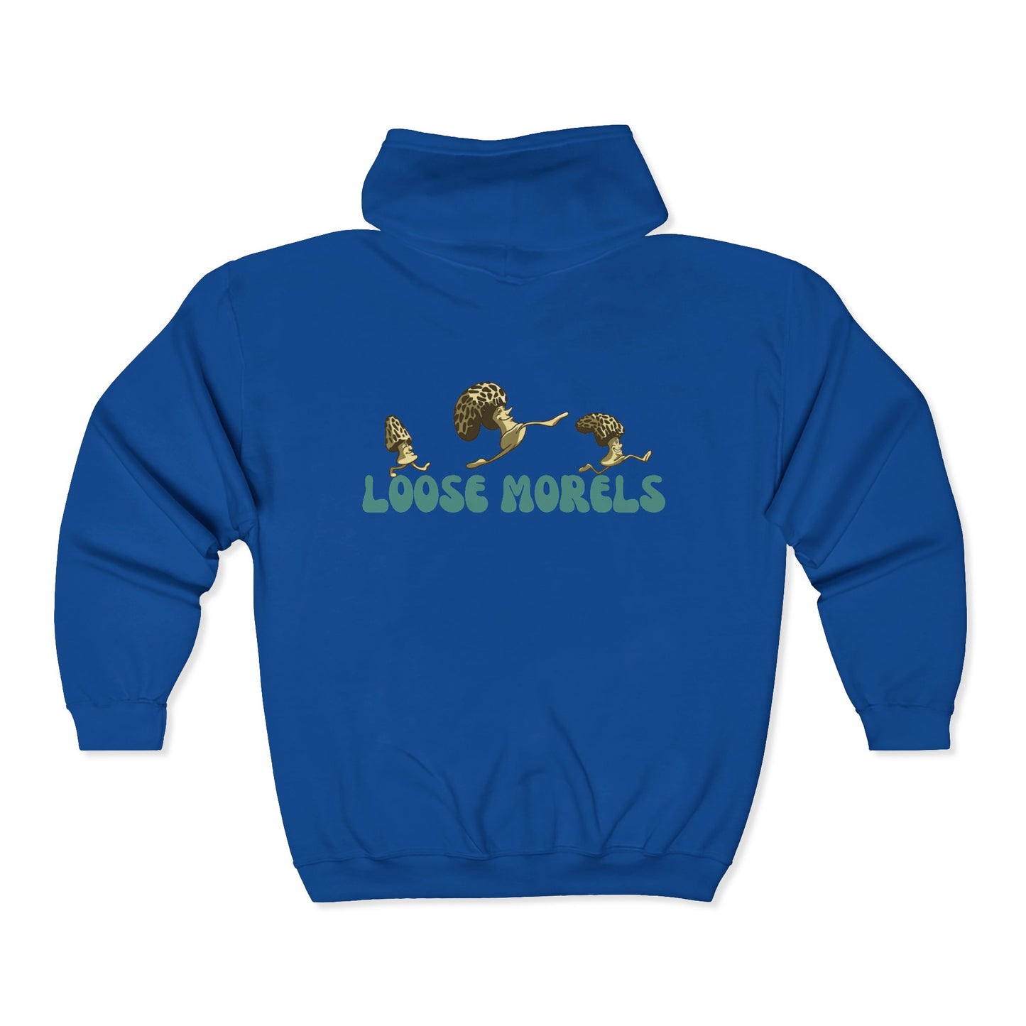"Loose Morels" Unisex Heavy Blend™ Full Zip Hooded Sweatshirt