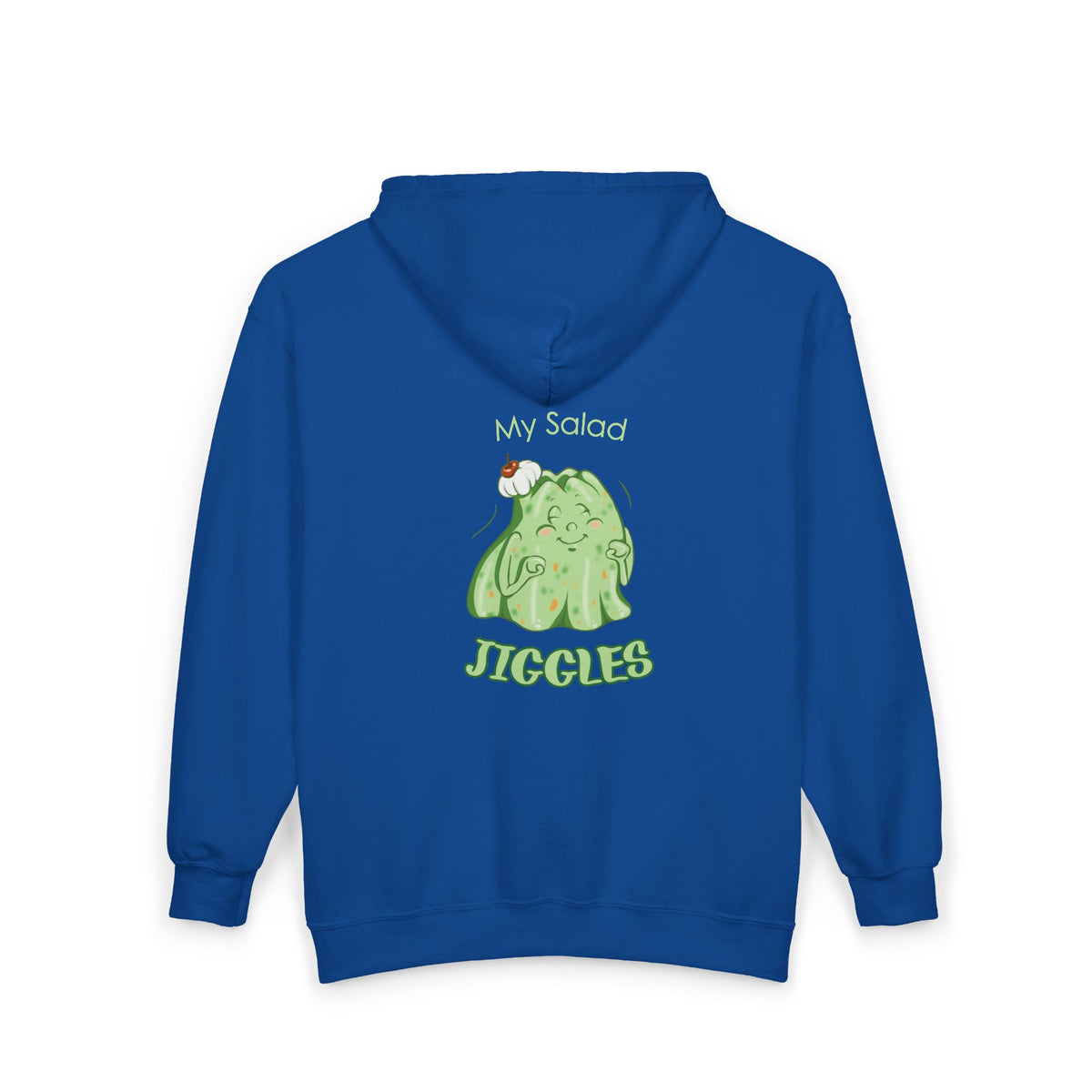 "My Salad Jiggles" Unisex Heavy Blend™ Full Zip Hooded Sweatshirt