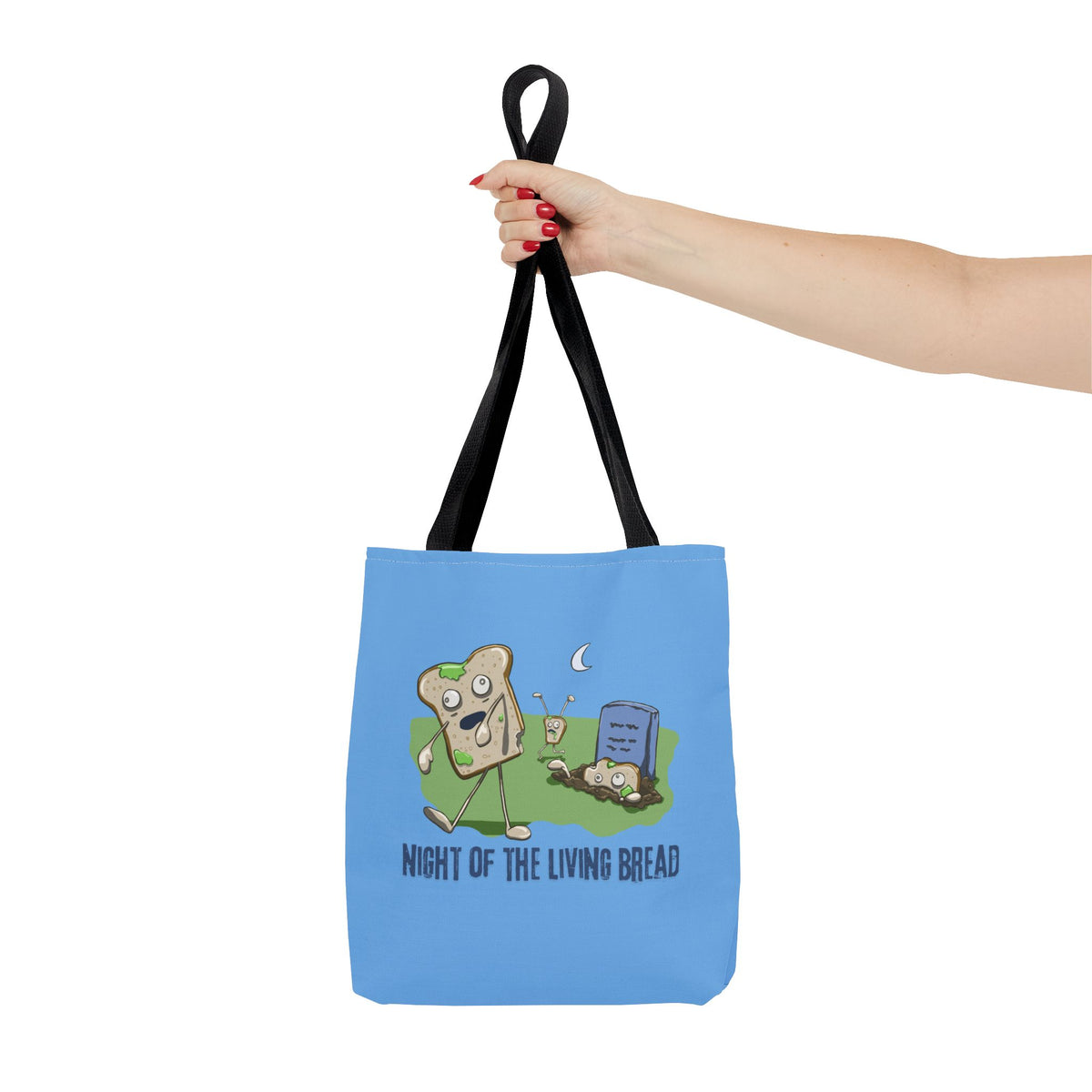 "Night of the Living Bread" Tote Bag