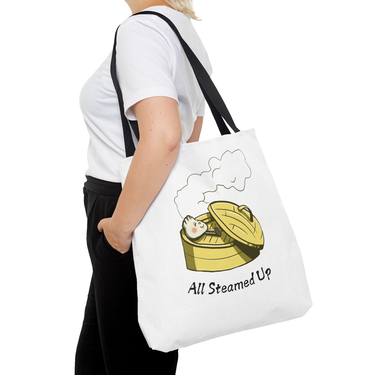 "All Steamed Up" Tote Bag