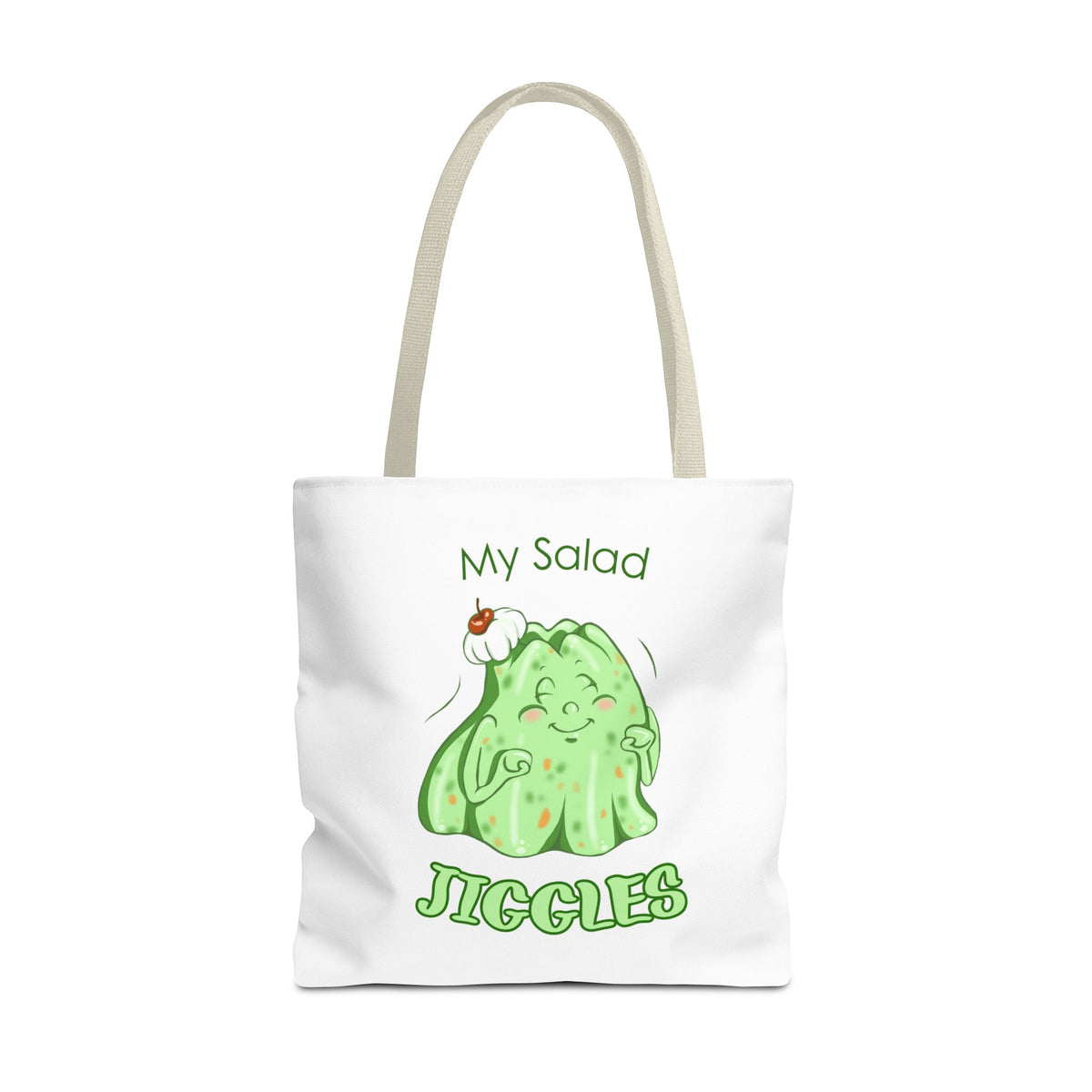 "My Salad Jiggles" Tote Bag