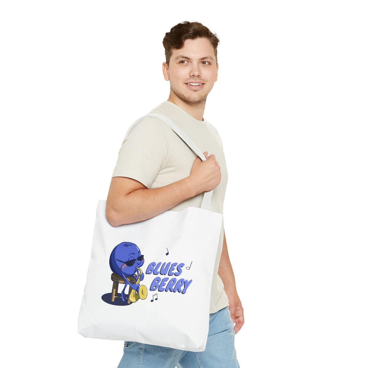 Blues Berry Tote Bag