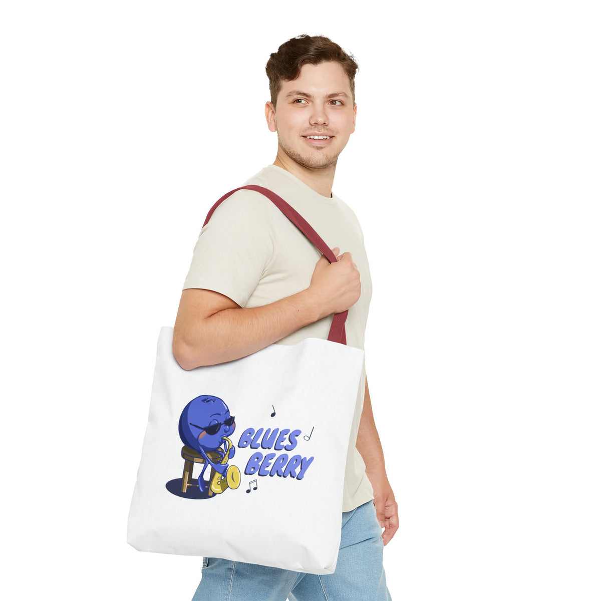 Blues Berry Tote Bag