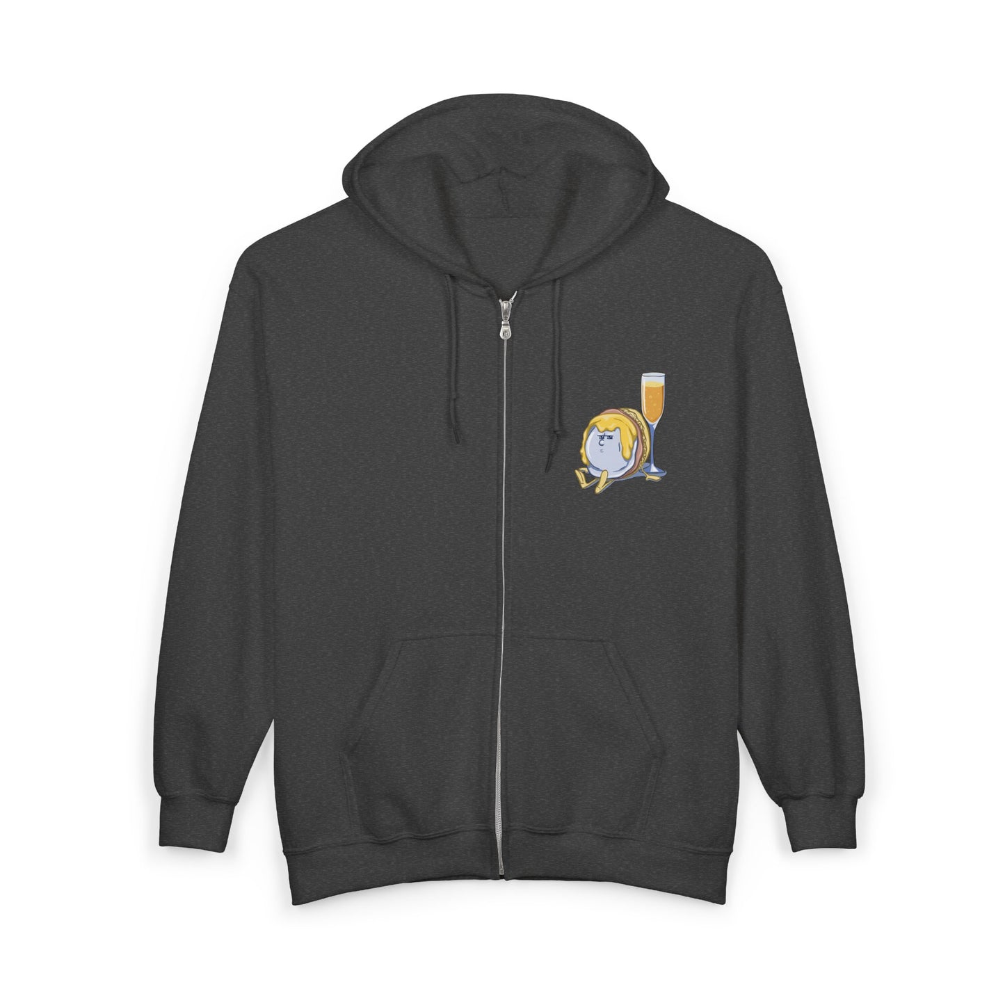 "I Have Resting Brunch Face" Unisex Heavy Blend™ Full Zip Hooded Sweatshirt