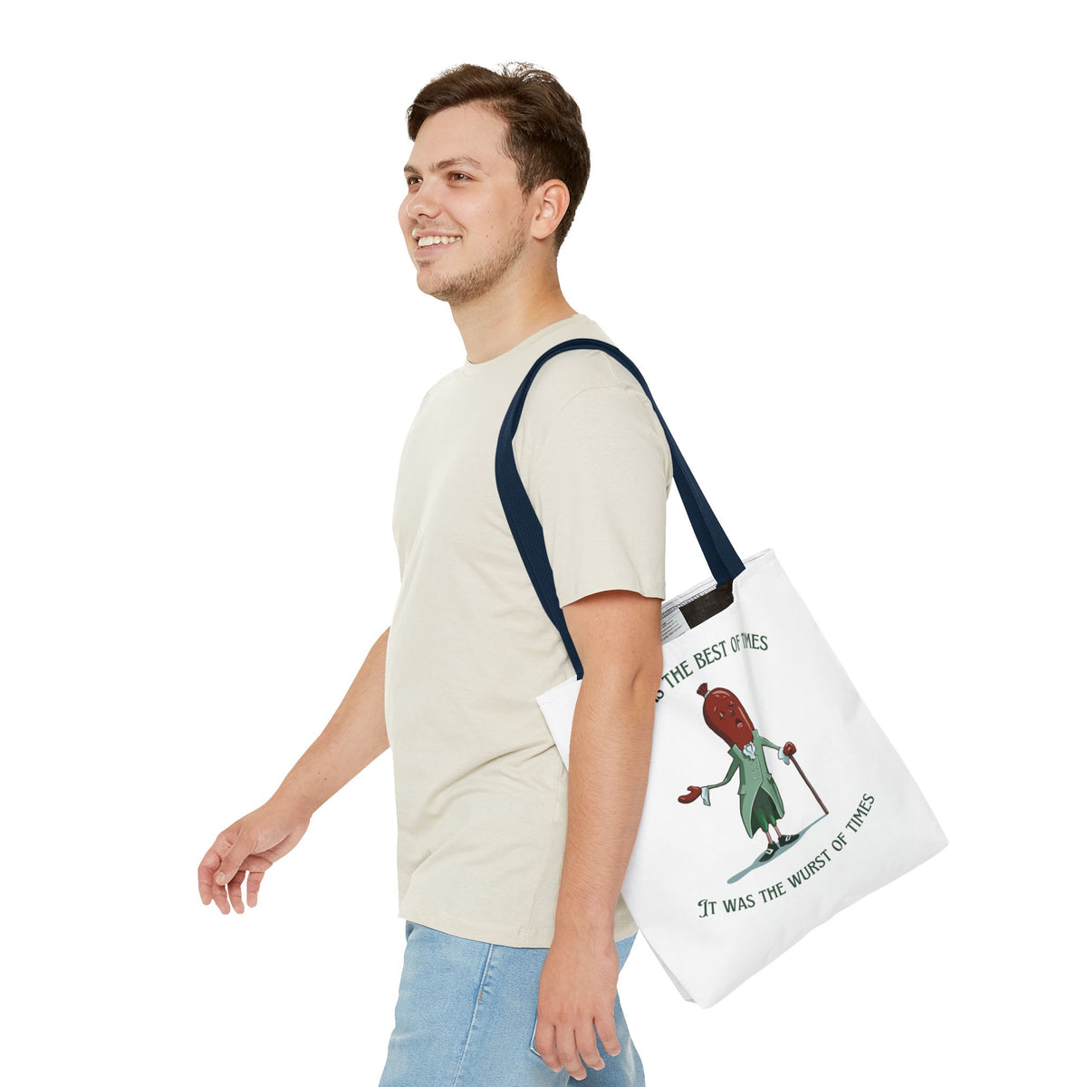 "It Was the Best of Times, It Was the Wurst of Times" Tote Bag
