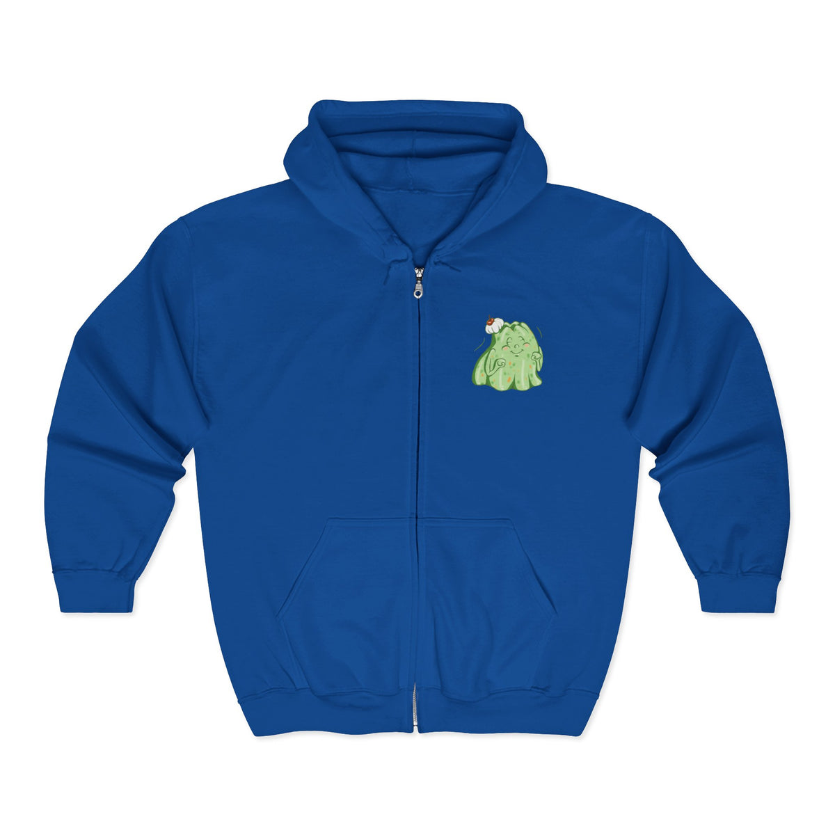 "My Salad Jiggles" Unisex Heavy Blend™ Full Zip Hooded Sweatshirt