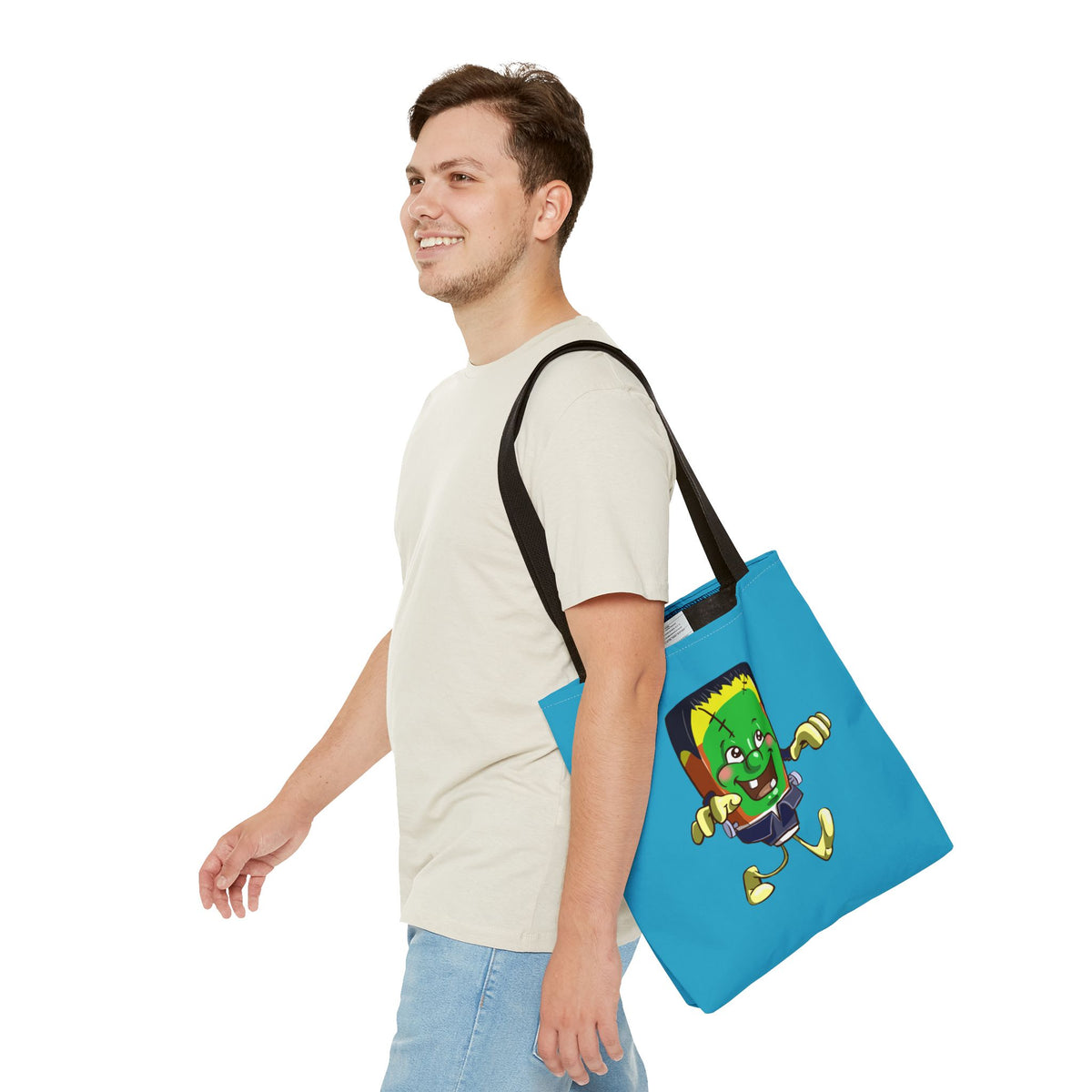 Frankenstein's Monster Candy Corn Tote