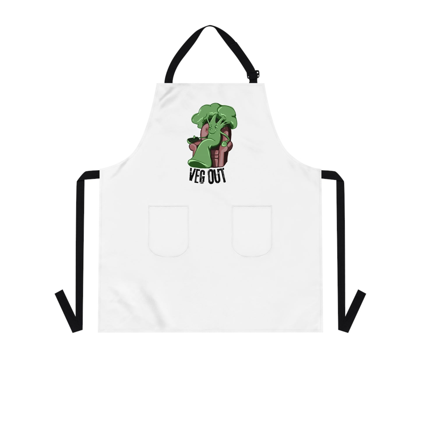 "Veg Out" Apron with Pockets