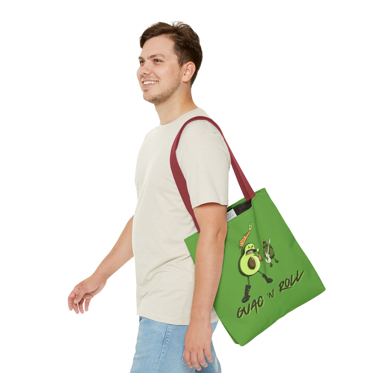 "Guac 'N' Roll" Tote Bag