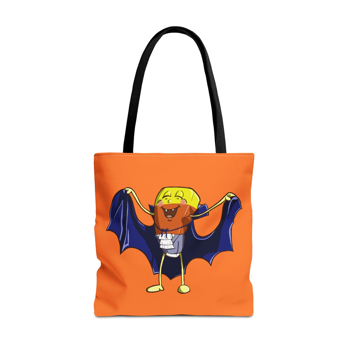 "Candy Corn Dracula" Tote Bag