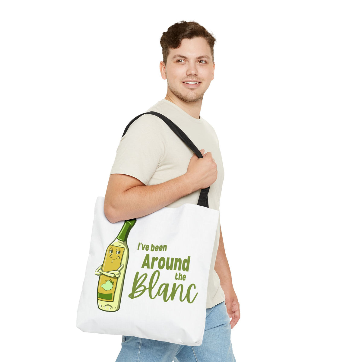 "I've Been Around the Blanc" Tote Bag